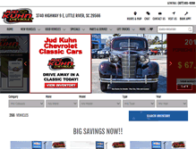 Tablet Screenshot of judkuhnchevrolet.com